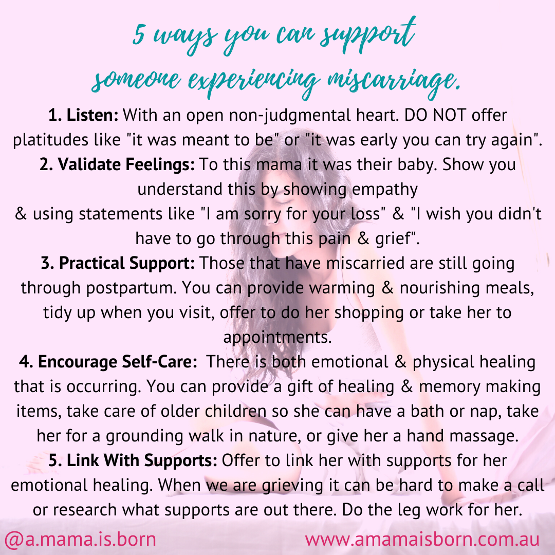 You are currently viewing 5 ways you can support someone experiencing miscarriage. ðŸ’”