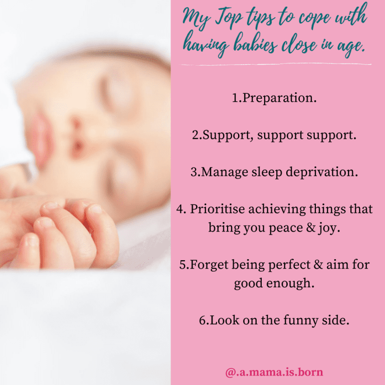 Read more about the article My Top Tips to cope with having babies close in age.