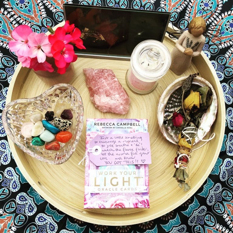 Read more about the article Setting up sacred space at home to nourish you in any moment.