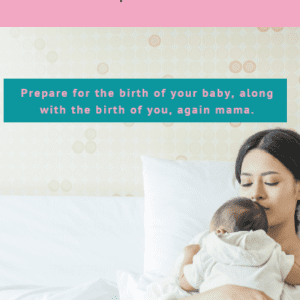 Motherhood Expanding Postpartum Plan Cover